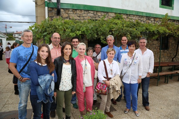 Itxaso Atutxa en el 35 Aniversario del Batzoki de Erandio Goikoa