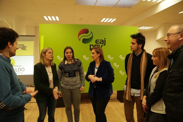 EAJ-PNV pone en marcha la campaña “15 motivos para el 15: 2015 es la meta, Gora Barakaldo”