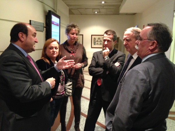 Reunion con el Grupo Vasco en el Senado 