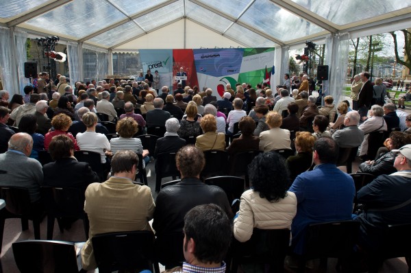 Homenaje a concejales de EAJ PNV en el ayuntamiento de Donostia