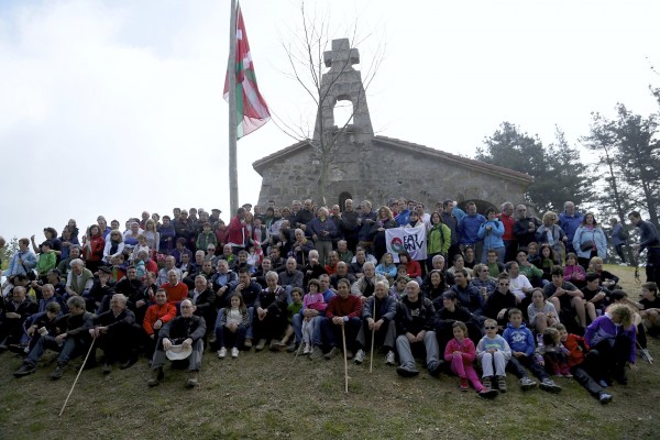 2014 Aberri Egun bezperan Bizkargin - Víspera Aberri Eguna en Bizkargi #eajpnv #AberriEguna 
