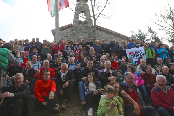 2014 Aberri Egun bezperan Bizkargin - Víspera Aberri Eguna en Bizkargi #eajpnv #AberriEguna 