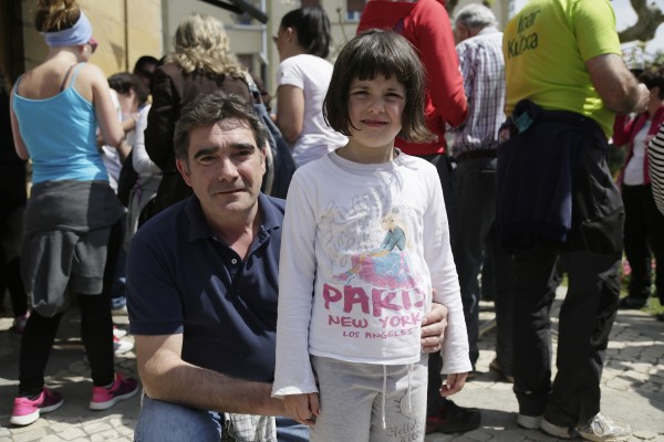 2014 Aberri Egun bezperan Bizkargin - Víspera Aberri Eguna en Bizkargi #eajpnv #AberriEguna 