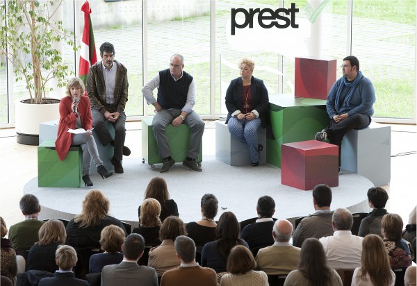 Jornadas sobre el futuro de las políticas sociales que EAJ PNV ha celebrado esta mañana en Miramon. 
