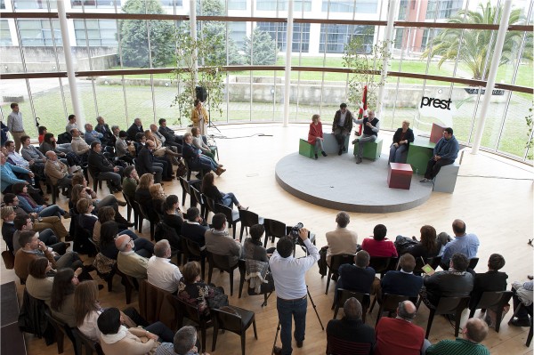 Jornadas sobre el futuro de las políticas sociales que EAJ PNV ha celebrado esta mañana en Miramon.