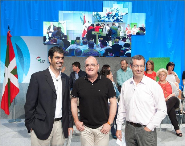 EAJ-PNV presenta a Markel Olano y Eneko Goia como candidatos a Diputado General y a Donostia