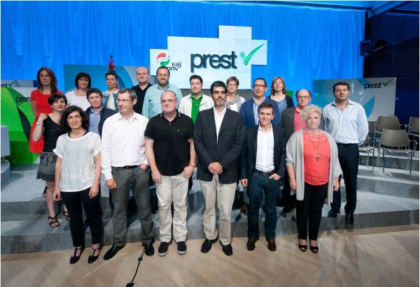 EAJ-PNV-k Markel Olano eta Eneko Goia aurkeztu ditu Diputatu Nagusirako eta Donostiako alkatetzarako