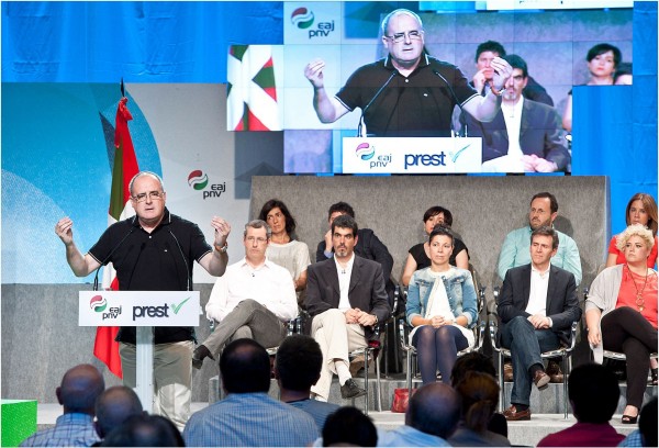 EAJ-PNV presenta a Markel Olano y Eneko Goia como candidatos a Diputado General y a Donostia