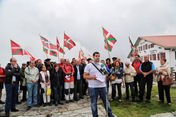  120º aniversario de la primera izada Ikurriña Larrun