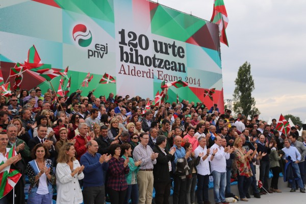 Alderdi Eguna 2014 EAJ-PNV - Acto político