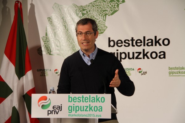 Markel Olano y Joseba Egiban en Bergara