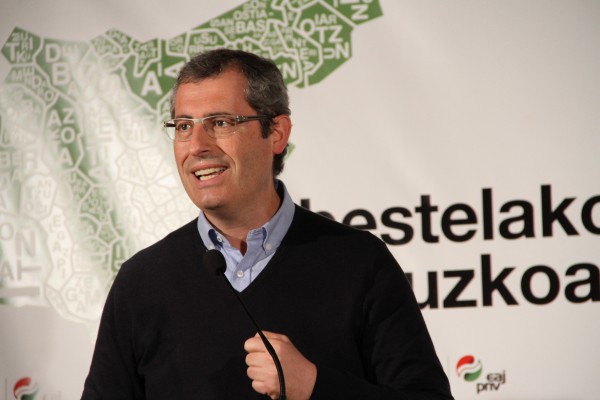 Markel Olano eta Joseba Egiban Bergaran