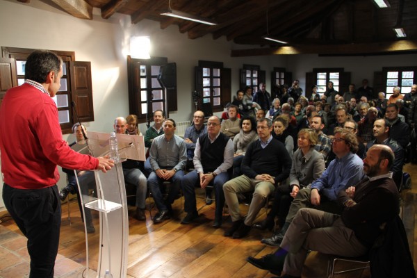 Markel Olano eta Joseba Egiban Bergaran