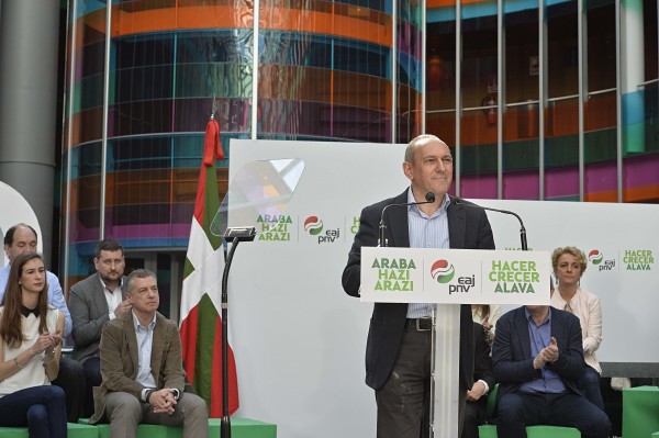 EAJ PNV Araba presenta a Ramiro González como candidato a diputado general