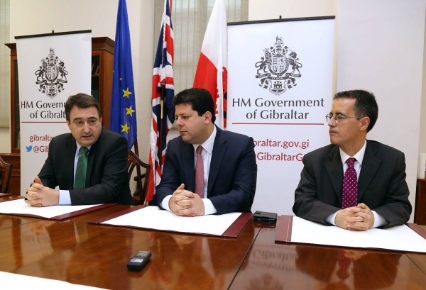 Aitor Esteban en Gibraltar