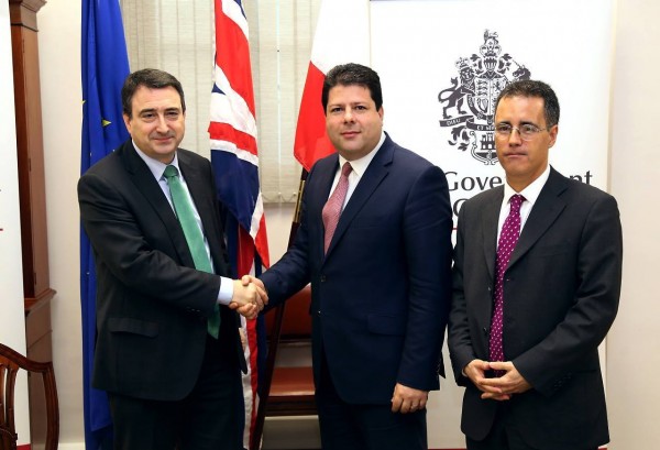 Aitor Esteban en Gibraltar
