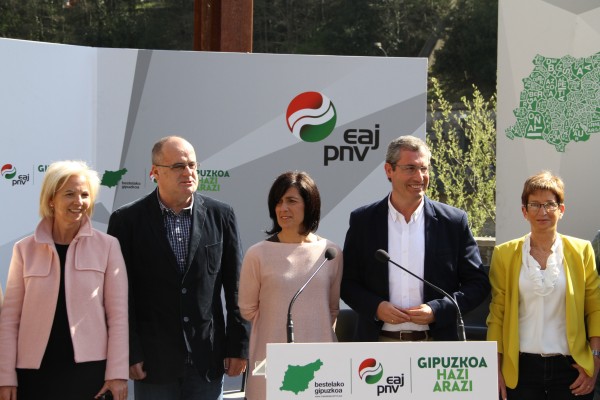 Presentación de candidatos de Tolosaldea