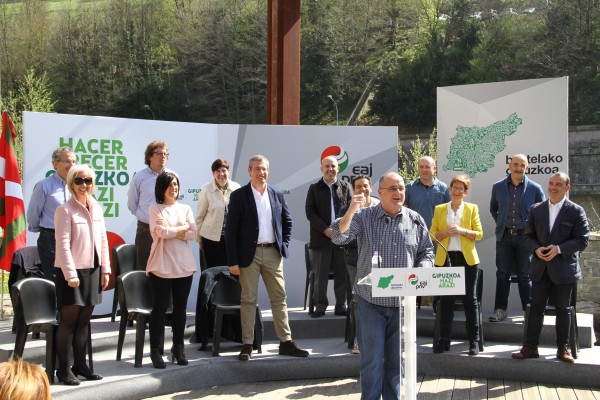 Presentación de candidatos de Tolosaldea