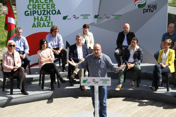 Presentación de candidatos de Tolosaldea