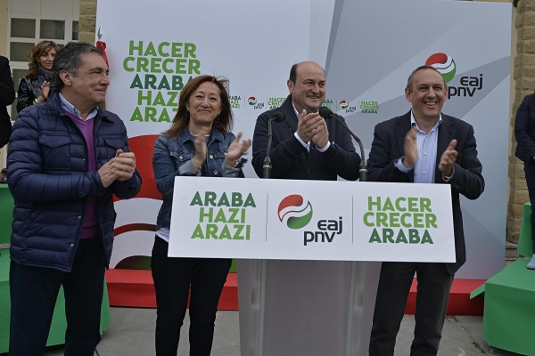 Presentación de las candidaturas de EAJ-PNV de Rioja Alavesa