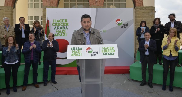 Presentación de las candidaturas de EAJ-PNV de Rioja Alavesa
