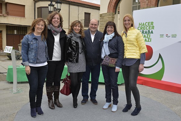 Presentación de las candidaturas de EAJ-PNV de Rioja Alavesa