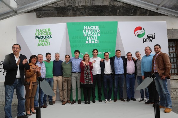 Padurako hautagaitzak aurkezteko ekitaldia