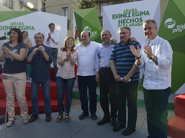 Aguraingo Mitina - Iñaki Beraza, Ramiro González, Iñigo Urkullu, Andoni Ortuzar