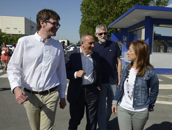 Gorka Urtaran y Ramiro González, sobre economía y empleo en Vitoria-Gasteiz