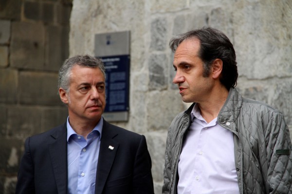 Mitin Bergara - Iñigo Urkullu, Joseba Egibar, Markel Olano,  Juanje Alberdi