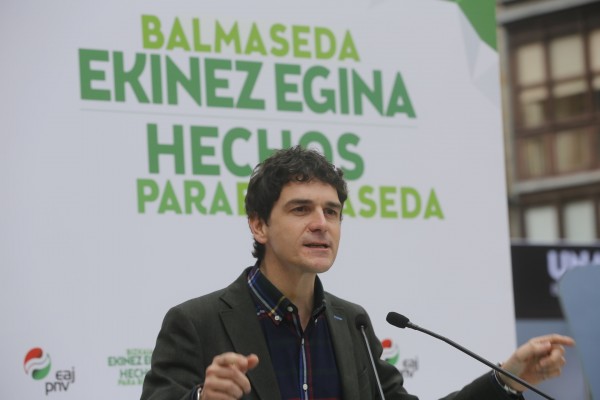 Unai Rementeria, Itxaso Atutxa, Álvaro Parro - Mitin Balmaseda