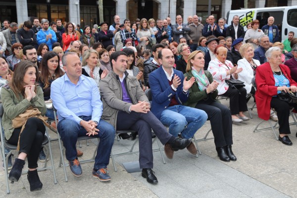 Unai Rementeria, Itxaso Atutxa, Álvaro Parro - Mitin Balmaseda