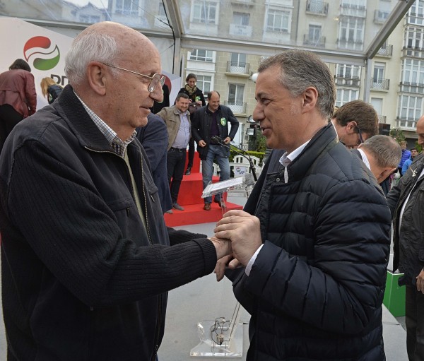 Hauteskunde mitina Gasteizen: Urtaran, Ramiro Gonzalez, Urkullu eta Ortuzar