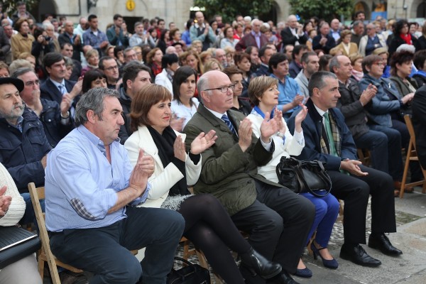 Gernika Lumoko mitina - Jose Mari Gorroño, Unai Rementeria, Andoni Ortuzar