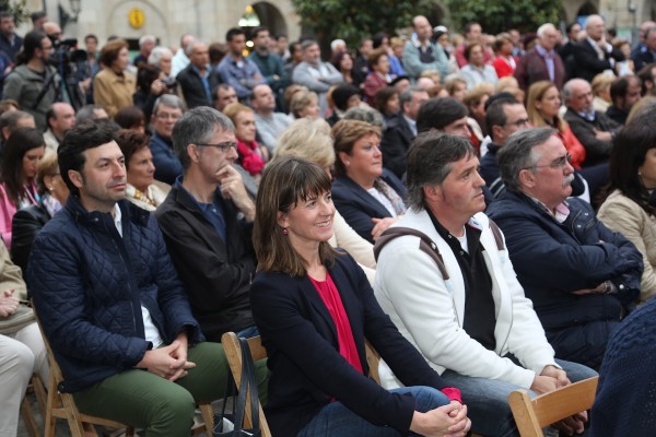 Gernika Lumoko mitina - Jose Mari Gorroño, Unai Rementeria, Andoni Ortuzar