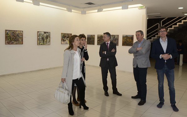 Gorka Urtaran eta Urkullu lehendakaria Gasteizetik paseotxo bat ematen