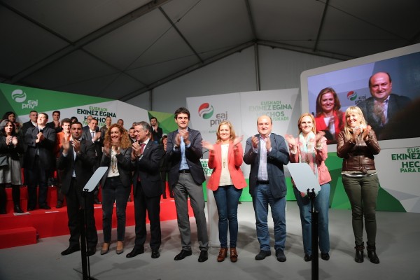 Barakaldoko Mitina - Amaia del Campo, Unai Rementeria, Iñigo Urkullu, Andoni Ortuzar