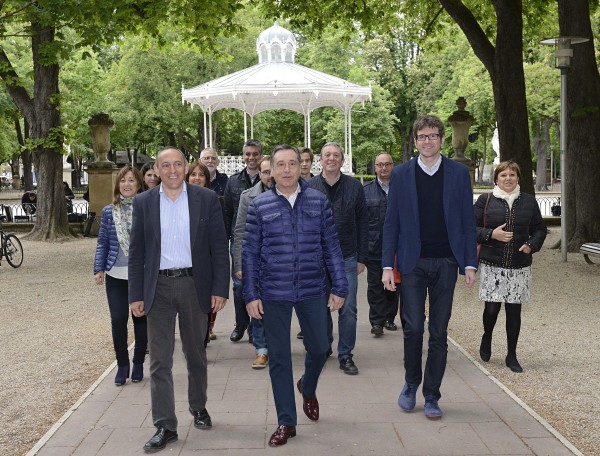 Ramiro Gonzalez y Gorka Urtaran en Vitoria Gasteiz