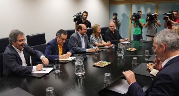 Reunión de EAJ-PNV con PP
