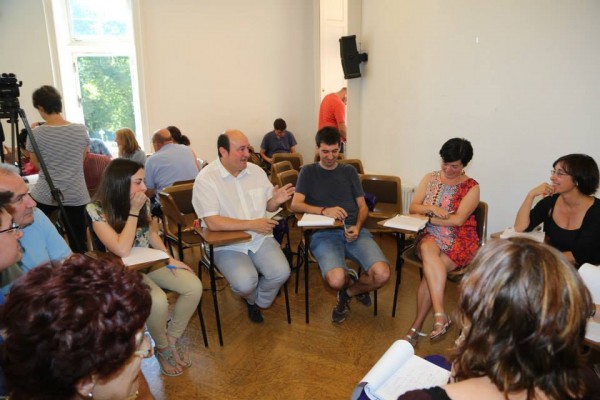 Andoni Ortuzar Berrikuntza Politikoari buruzko debatean