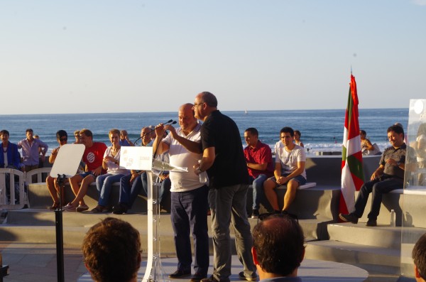 Acto político en Zarautz 2015