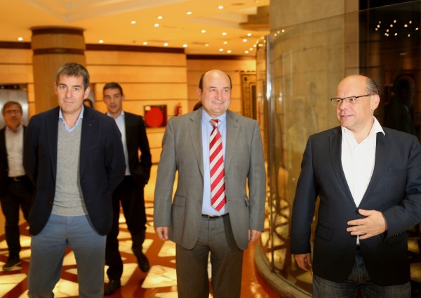 Visita de Fernando Clavijo Batlle, pte del Gobierno de Canarias