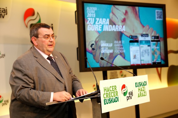 2015.ko Alderdi Egunaren aurkezpena