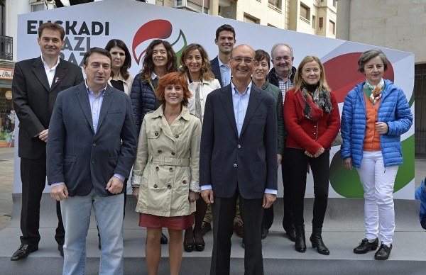 Presentación Candidaturas Congreso y Senado por Araba 2015