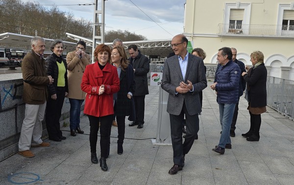 Mikel Legarda, Almundena Otaola. Ekitaldia Trenbide Azpiegiturei buruz - AHT