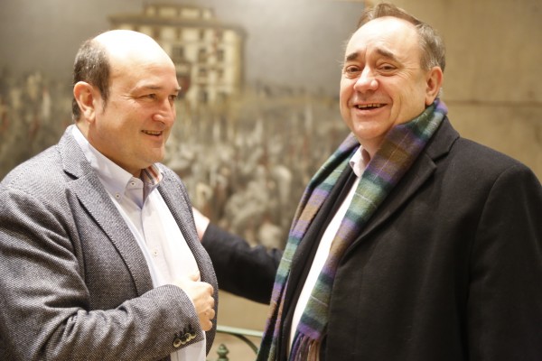 Encuentro Andoni Ortuzar y Alex Salmond