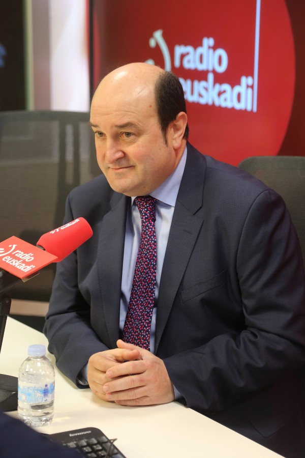 Andoni Ortuzar en el programa Boulevard de Radio Euskadi