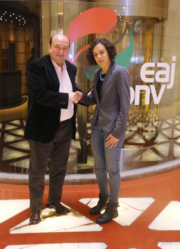 EAJ-PNV eta Euskadiko Ahal Dugu- Podemos Euskadi  Sabin Etxean batzartu dira