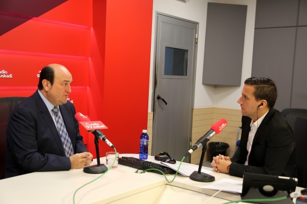 Andoni Ortuzar Radio Euskadiren Boulevard saioan - Apirila 2016