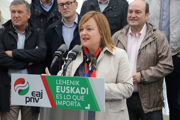 Presentación de las candidaturas de EAJ-PNV al Congreso y al Senado por Gipuzkoa